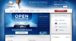 Obama's Home Page