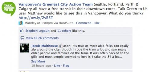 Snip from their active Facebook page