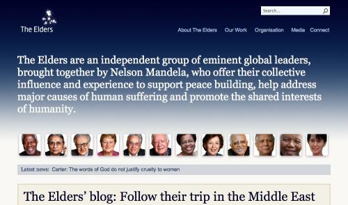 The Elders home page