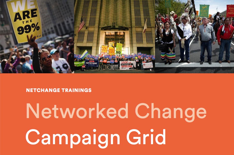 Introducing our Networked Change Campaign Design Grid