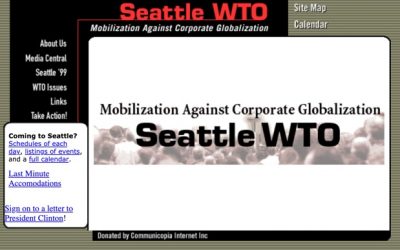 Seattle99.org: an ugly 20 year old website’s online organizing legacy