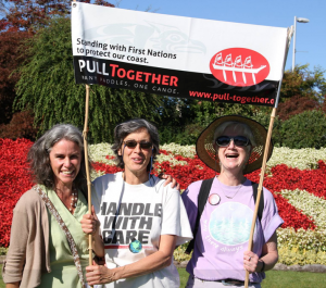 Pull Together event at Peace Arch
