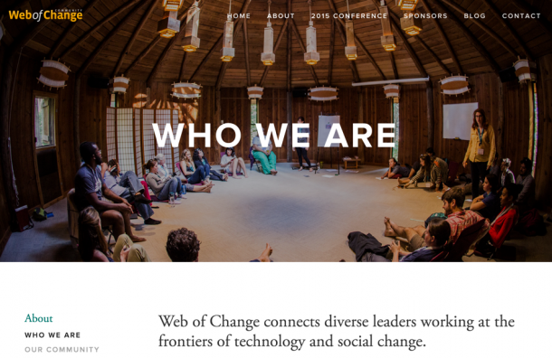 Learning from doing – 15 years of Web of Change